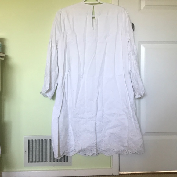 Michael kors Eyelet Cotton-Poplin Dress - Picture 2 of 5